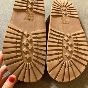 The Layne Clog Mule in leather by Madewell.  Size 8